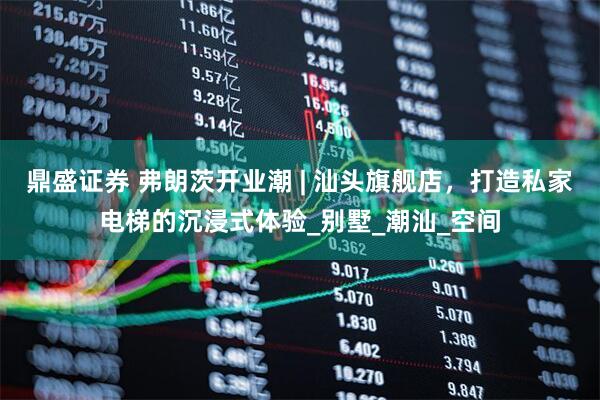 鼎盛证券 弗朗茨开业潮 | 汕头旗舰店，打造私家电梯的沉浸式体验_别墅_潮汕_空间