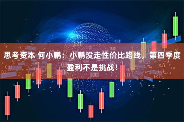 思考资本 何小鹏：小鹏没走性价比路线，第四季度盈利不是挑战！