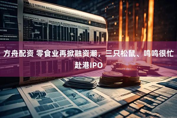 方舟配资 零食业再掀融资潮，三只松鼠、鸣鸣很忙赴港IPO