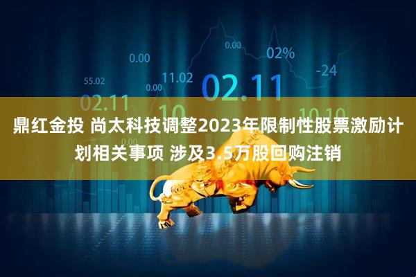 鼎红金投 尚太科技调整2023年限制性股票激励计划相关事项 涉及3.5万股回购注销