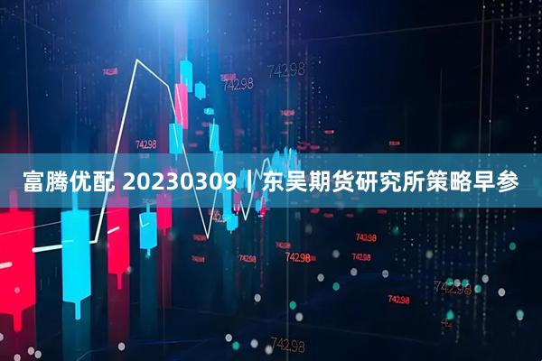 富腾优配 20230309｜东吴期货研究所策略早参